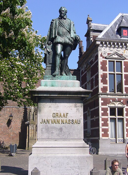 Standbeeld Domplein Jan van Nassau